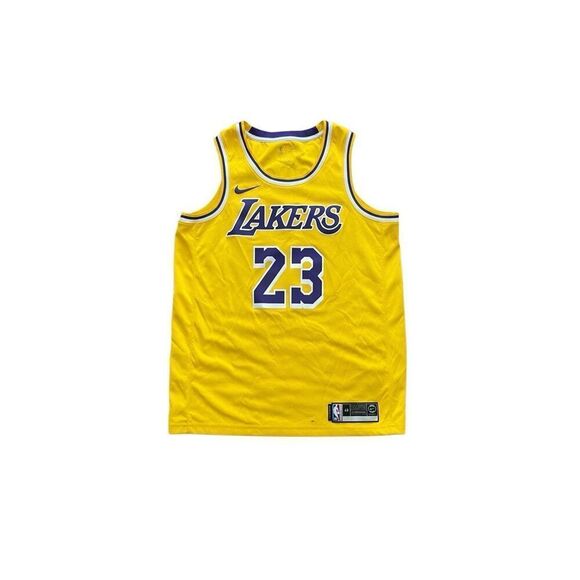 Nike Men's Los Angeles Lakers LeBron James 23 Icon Edition Swingman Jersey - Picture 1 of 4